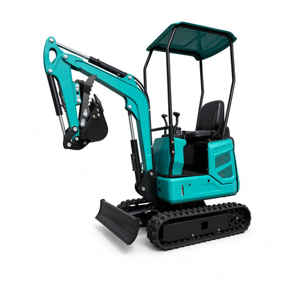 XZ12 Mini Excavator 760kg Diesel Engine Max Digging Depth 1700mm for Narrow Space Operations