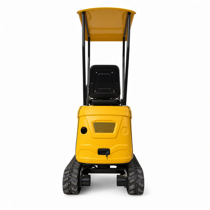 XZ12 Mini Excavator 760kg Diesel Engine Max Digging Depth 1700mm for Narrow Space Operations