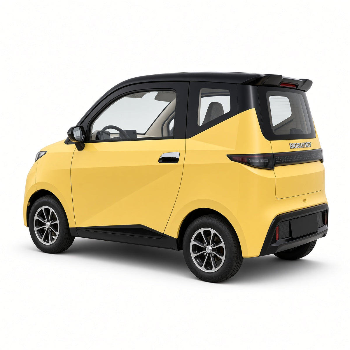 EV2 KQ20 Electric Mini Car L6E 5kW Motor 72V 100Ah Lithium 110km Range 2-Seater 45km/h