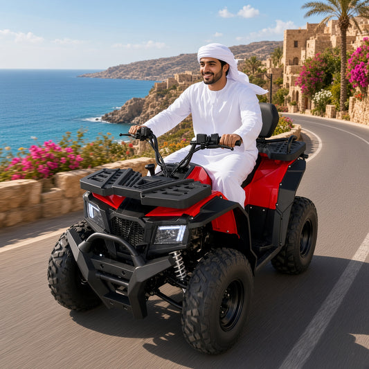 Gamma AS12 ATV 125cc Youth/Adult Quad 125cc 4-Stroke 60km/h Top Speed Hydraulic Disc Brake Electric Start