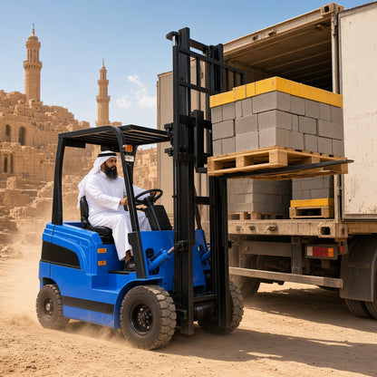 ME30 Electric Forklift 3000kg Lifting Capacity 3m Lift Height 60V 6-8 Hours Working Time