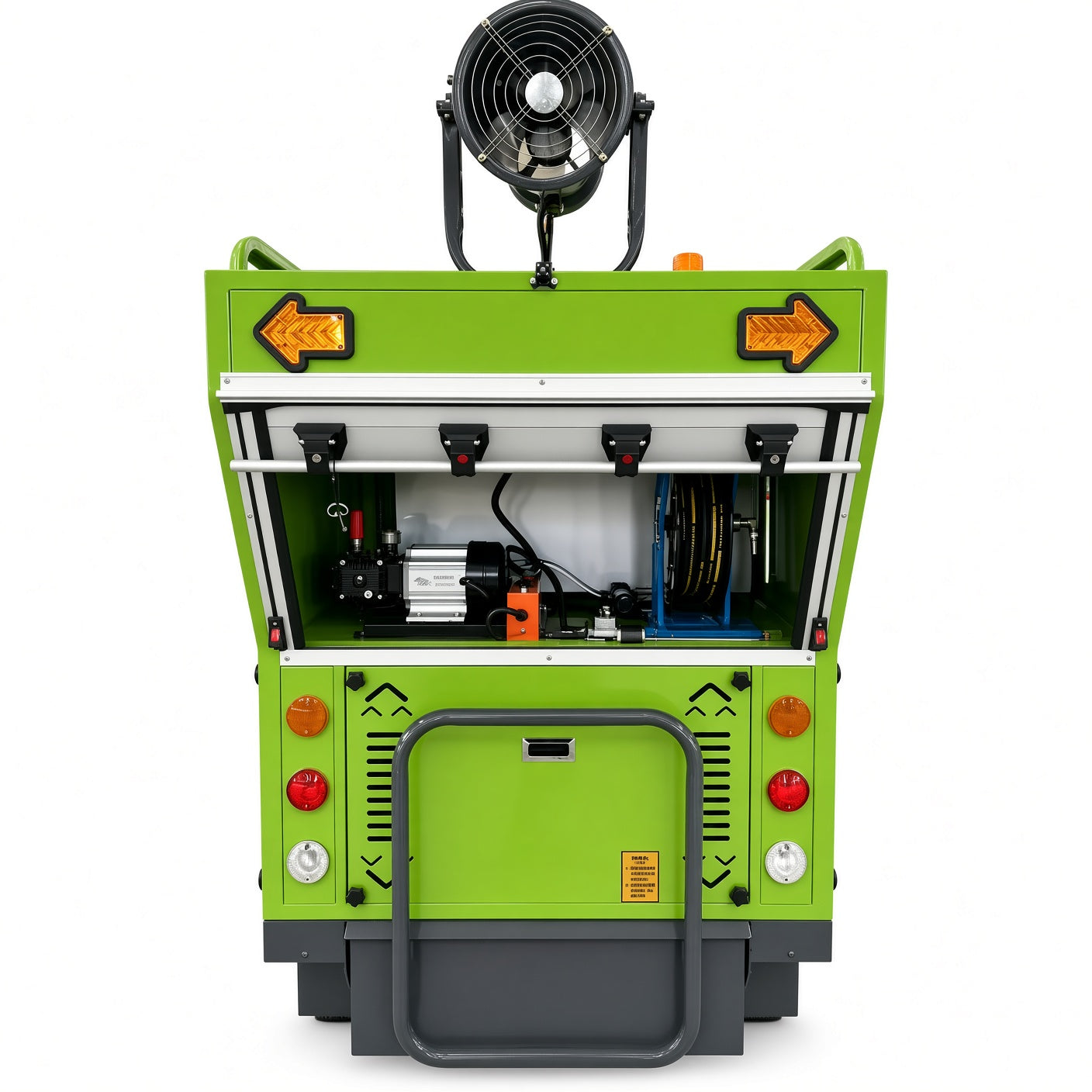 YX-20A Electric Street Sweeper 2000mm Sweeping Width 9000-16000㎡/h Efficiency 48V Drive Intelligent Control