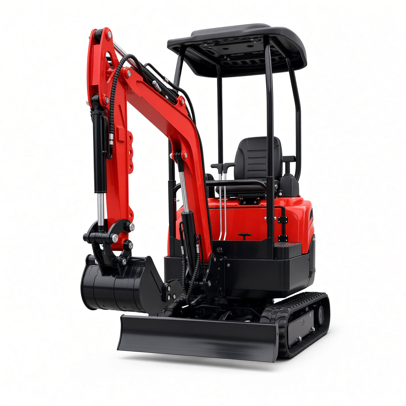 ME16 Mini Excavator 1000kg Diesel Engine Max Digging Depth 1800mm for Narrow Space Operations