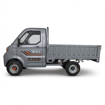 Electric Mini Pickup Truck 2000W--4000W AC Motor 60V 72V Battery Four Wheel Electric Cargo Vehicle Full Floating Rear Axle Steel Wire Tires Urban Delivery Truck