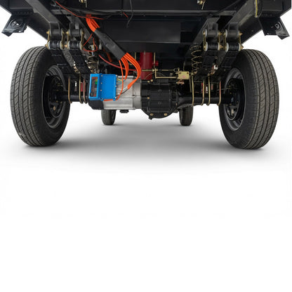 Long Cat Mini Truck Electric Dump Cargo Vehicle 2000W 4000W AC Motor Automatic Dumping Function Full Floating Rear Axle Steel Wire Tires Multimedia Display