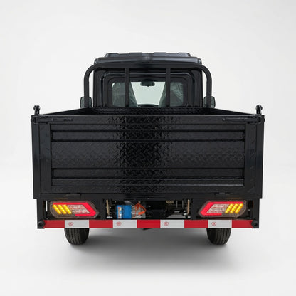 Long Cat Mini Truck Electric Dump Cargo Vehicle 2000W 4000W AC Motor Automatic Dumping Function Full Floating Rear Axle Steel Wire Tires Multimedia Display
