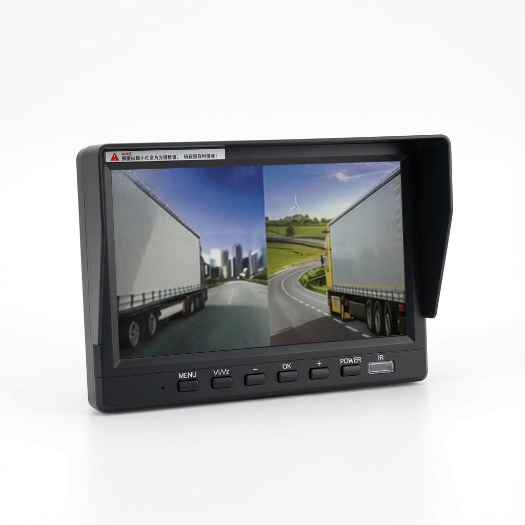 HANGSHUAI HS1010 7 Inch Dual Channel Vehicle Safety Recording System