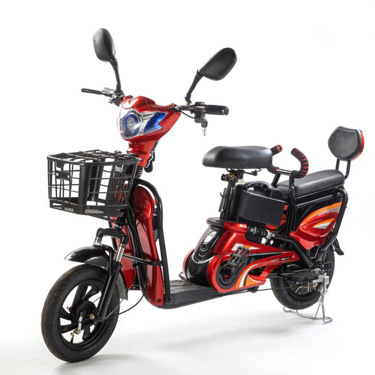 W6 14 Inch Electric Bicycle, Max Assisted Speed 25km/h, 350W, 48V12Ah