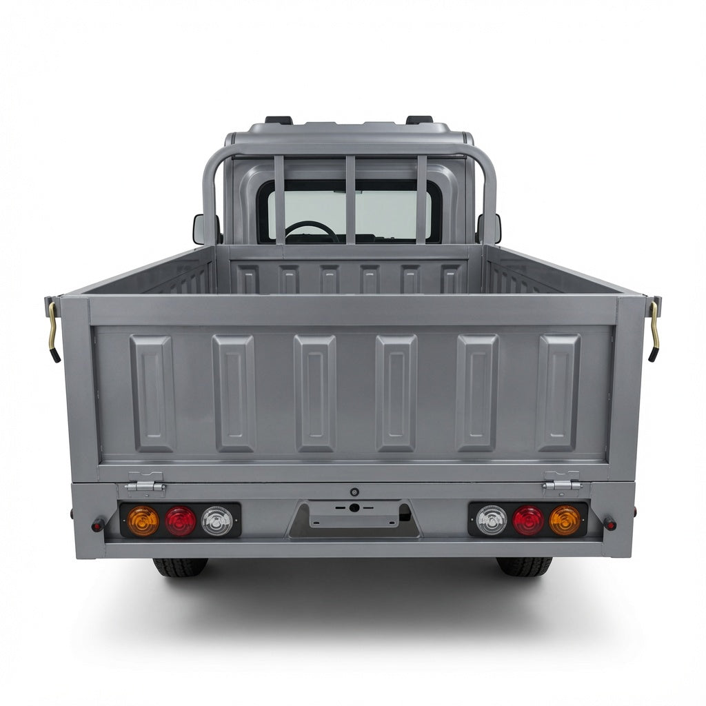 Long Cat Mini Truck Electric Dump Cargo Vehicle 2000W 4000W AC Motor Automatic Dumping Function Full Floating Rear Axle Steel Wire Tires Multimedia Display