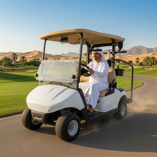 ZT-U 2P Electric Golf Cart 5KW Motor 51.2V105Ah Battery 2 Seat Golf Buggy Folding Windshield Electromagnetic Brake Outdoor Utility Vehicle