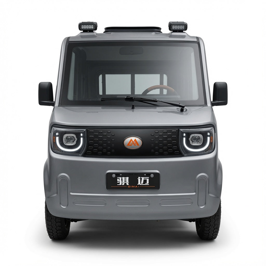 Long Cat Mini Truck Electric Dump Cargo Vehicle 2000W 4000W AC Motor Automatic Dumping Function Full Floating Rear Axle Steel Wire Tires Multimedia Display