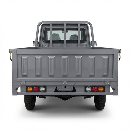 Electric Mini Pickup Truck 2000W--4000W AC Motor 60V 72V Battery Four Wheel Electric Cargo Vehicle Full Floating Rear Axle Steel Wire Tires Urban Delivery Truck