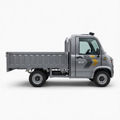 Long Cat Mini Truck Electric Dump Cargo Vehicle 2000W 4000W AC Motor Automatic Dumping Function Full Floating Rear Axle Steel Wire Tires Multimedia Display