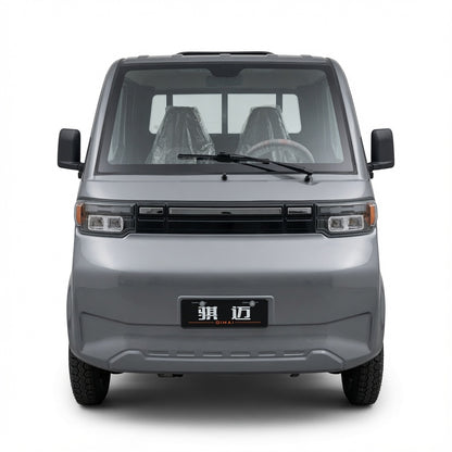 Electric Mini Pickup Truck 2000W--4000W AC Motor 60V 72V Battery Four Wheel Electric Cargo Vehicle Full Floating Rear Axle Steel Wire Tires Urban Delivery Truck