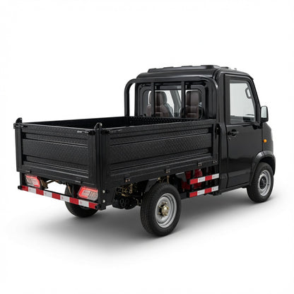 Long Cat Mini Truck Electric Dump Cargo Vehicle 2000W 4000W AC Motor Automatic Dumping Function Full Floating Rear Axle Steel Wire Tires Multimedia Display